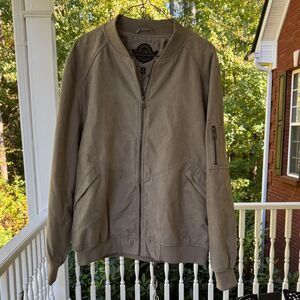 Urban Republic Men's Beige Bomber Jacket - L - Great Condition